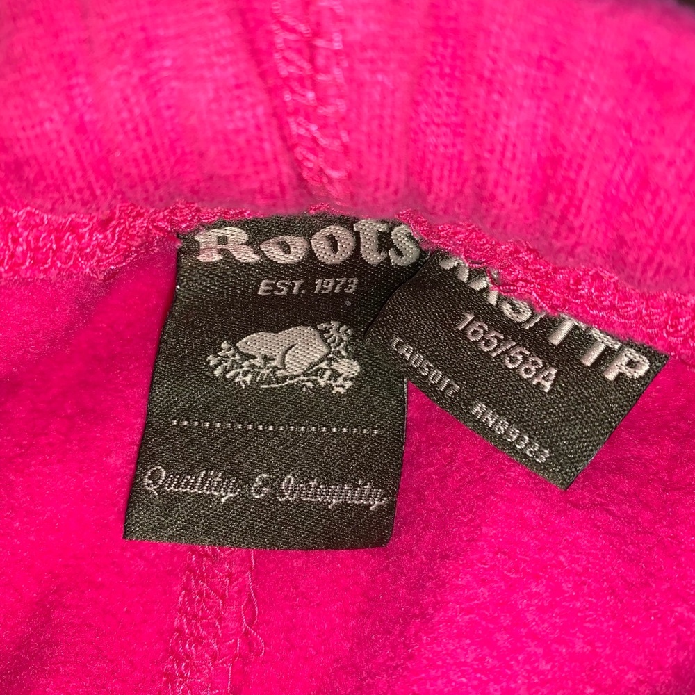 ROOTS - pink sweat pants